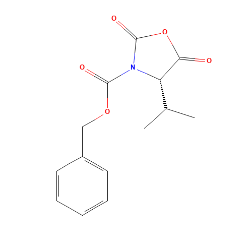 158257-41-1 (S)-3-(Benzyloxycarbonyl)-4-isopropyl-2,5-oxazolidinedione chemical structure