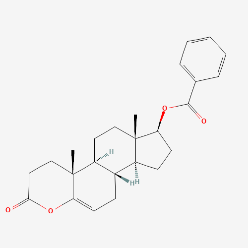 71996-13-9 (17b)-17-(Benzoyloxy)-4-oxaandrost-5-en-3-one chemical structure