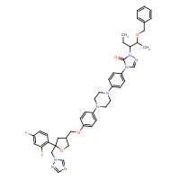 170985-86-1 O-Benzyl Posaconazole chemical structure