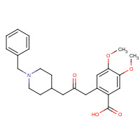 197010-25-6 2-(3-(1-Benzylpiperidin-4-yl)-2-oxopropyl)-4,5-dimethoxybenzoic Acid(Donepezil Impurity) chemical structure