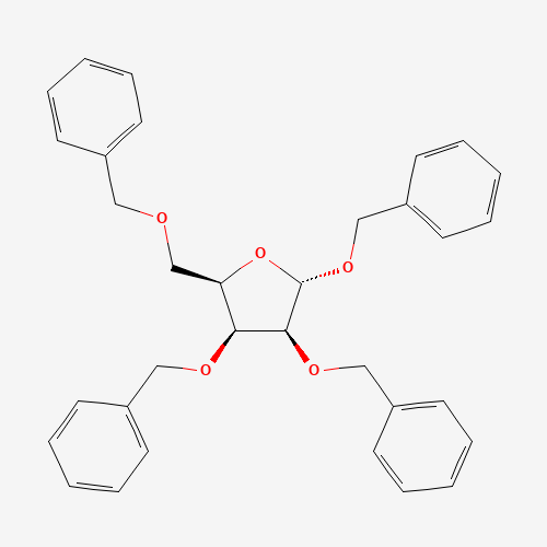 57783-76-3 Benzyl 2,3,4-Tri-O-benzyl-a-D-mannopyranoside chemical structure