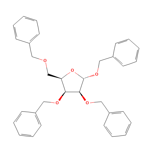 57783-76-3 Benzyl 2,3,4-Tri-O-benzyl-a-D-mannopyranoside chemical structure