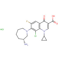 405165-61-9 Besifloxacin Hydrochloride chemical structure