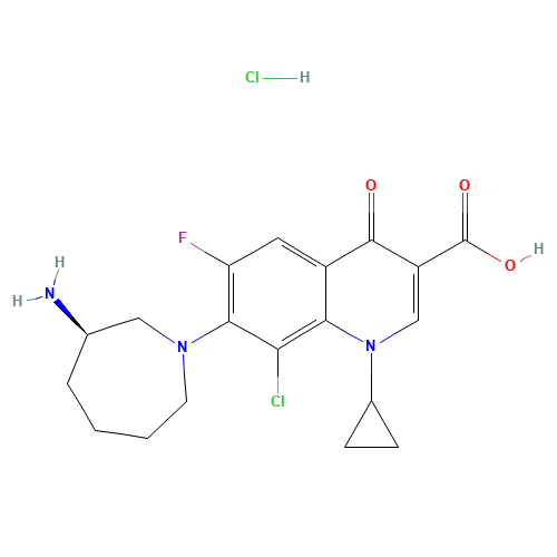 405165-61-9 Besifloxacin Hydrochloride chemical structure