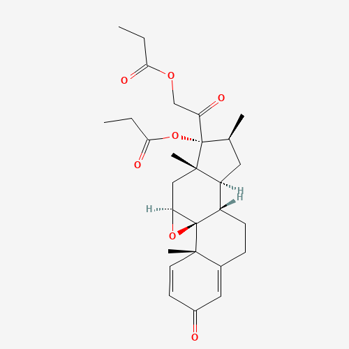 66917-44-0 Betamethasone 9,11-Epoxide 17,21-Dipropionate chemical structure