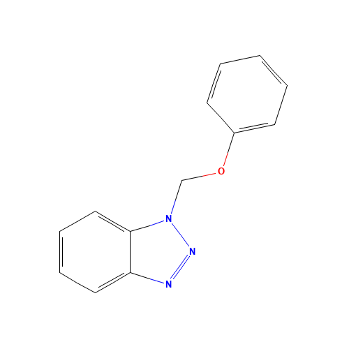 111198-02-8 1-(PHENOXYMETHYL)-1H-BENZOTRIAZOLE chemical structure