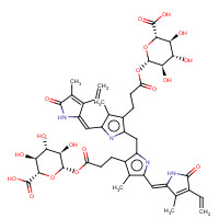 17459-92-6 Bilirubin Di-acyl-b-D-glucuronide chemical structure