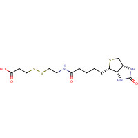 104582-29-8 3-[2-N-(Biotinyl)aminoethyldithio]propanoic Acid chemical structure
