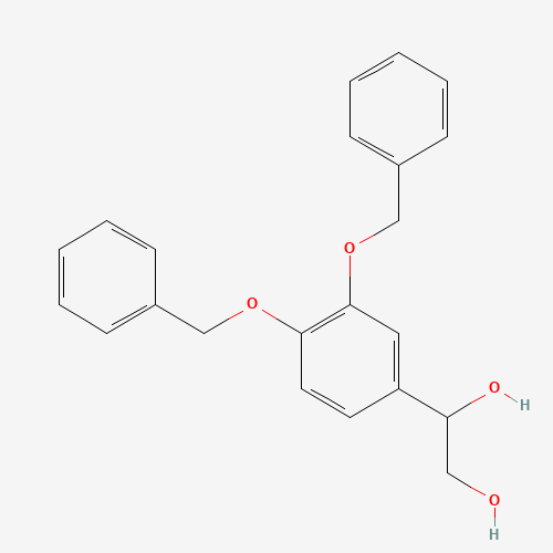 100434-10-4 [3,4-Bis(benzyloxy)phenyl]-1,2-ethanediol chemical structure