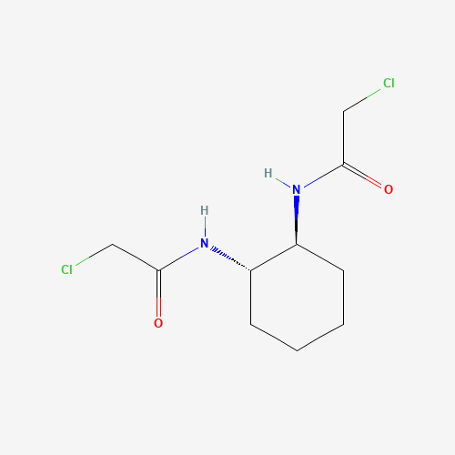 150576-46-8 (+/-)-trans-1,2-Bis(chloroacetamido)cyclohexane chemical structure