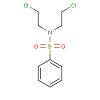 58023-19-1 N,N-Bis(2-chloroethyl)benzenesulfonamide chemical structure