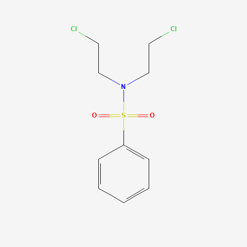 58023-19-1 N,N-Bis(2-chloroethyl)benzenesulfonamide chemical structure