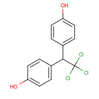 2971-36-0 2,2-Bis(4-hydroxyphenyl)-1,1,1-trichloroethane chemical structure