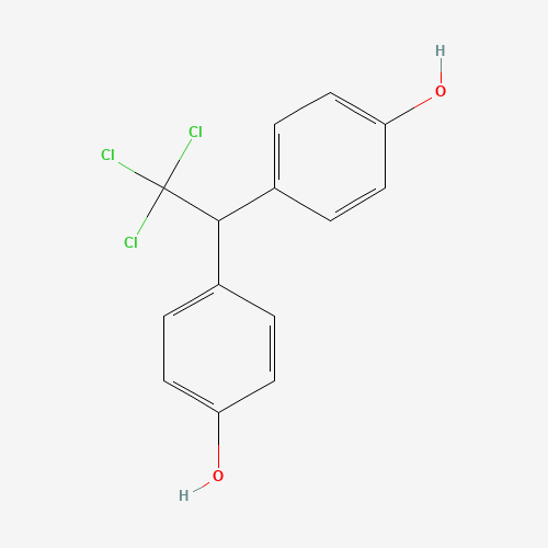 2971-36-0 2,2-Bis(4-hydroxyphenyl)-1,1,1-trichloroethane chemical structure