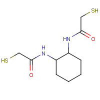257641-01-3 (+/-)-trans-1,2-Bis(2-mercaptoacetamido)cyclohexane chemical structure