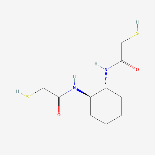 257641-01-3 (+/-)-trans-1,2-Bis(2-mercaptoacetamido)cyclohexane chemical structure