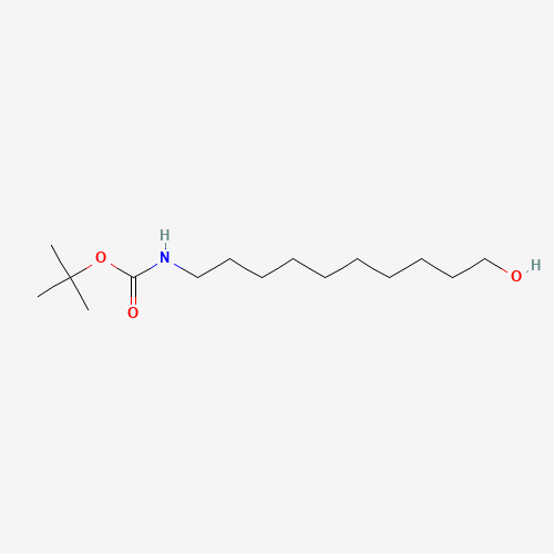 173606-54-7 10-(t-Boc-amino)-1-decanol chemical structure