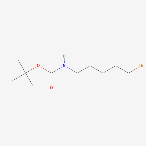 83948-54-3 5-(t-Boc-amino)-1-pentyl Bromide chemical structure