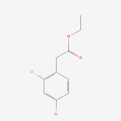 1261606-45-4 4-Bromo-2-chlorobenzeneacetic Acid Ethyl Ester chemical structure