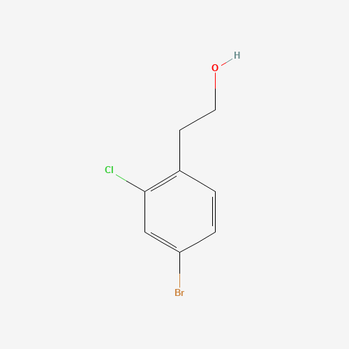 916516-90-0 2-(4-Bromo-2-chlorophenyl)ethanol chemical structure
