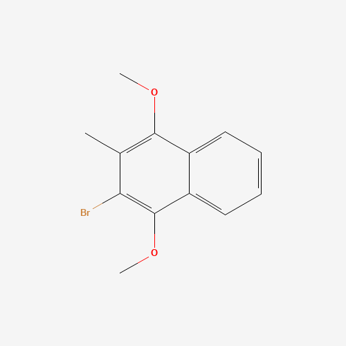 53772-33-1 2-Bromo-1,4-dimethoxy-3-methyl-naphthalene chemical structure