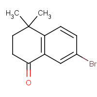 166978-46-7 7-Bromo-4,4-dimethyl-1-tetralone chemical structure