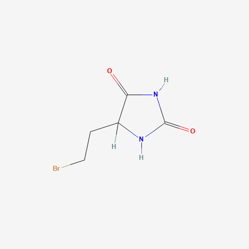 7471-52-5 5-(2-Bromoethyl)hydantoin chemical structure