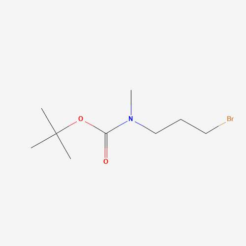 828272-19-1 3-Bromo-N-methyl-N-boc-propylamine chemical structure