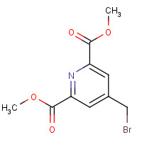 1040401-17-9 4-(Bromomethyl)-2,6-pyridinedicarboxylic Acid 2,6-Dimethyl Ester chemical structure
