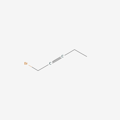 16400-32-1 1-Bromo-2-pentyne chemical structure