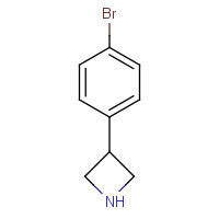 7215-01-2 3-(4-Bromophenyl)azetidine chemical structure