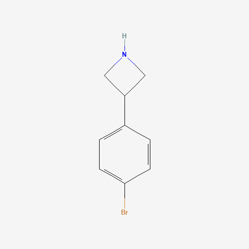 7215-01-2 3-(4-Bromophenyl)azetidine chemical structure
