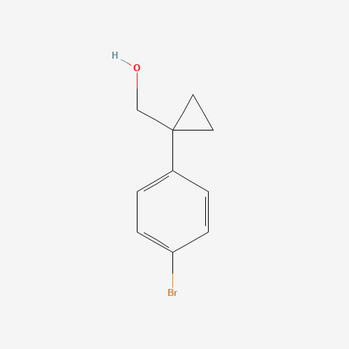 98480-31-0 [1-(4-Bromophenyl)cyclopropyl]methanol chemical structure