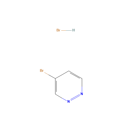 1220039-64-4 4-Bromopyridazine Hydrobromide chemical structure