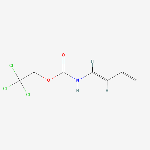 77627-82-8 trans-N-(1E)-1,3-Butadien-1-yl-carbamic Acid 2,2,2-Trichloroethyl Ester chemical structure