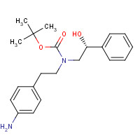 223673-36-7 (N-tert-Butoxycarbonyl-N-[(1'R)-hydroxy-1-phenyl)ethyl])-4-aminophenylethylamine chemical structure