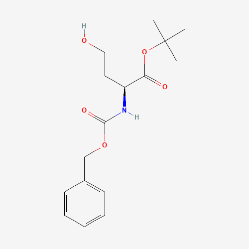 78266-81-6 t-Butyl (2S)-2-[(Benzyloxycarbonylamino)]-4-hydroxybutyrate chemical structure