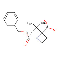 153704-88-2 tert-Butyl-L-N-benzyloxycarbonylazetidine-2-carboxylate chemical structure
