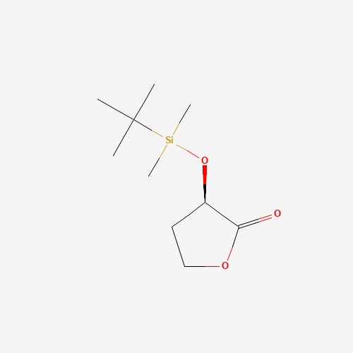 669000-31-1 (+)-(3R)-3-{[tert-Butyl(dimethyl)silyl]oxy}dihydrofuran-2(3H)-one chemical structure