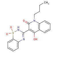 303776-83-2 1-Butyl-3-(1,1-dioxido-2H-1,2,4-benzothiadiazin-3-yl)-4-hydroxy-2(1H)-quinolinone chemical structure