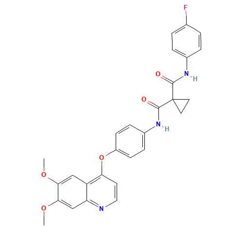 849217-68-1 Cabozantinib chemical structure