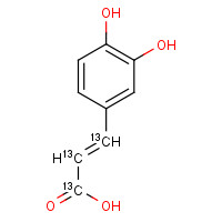 1185245-82-2 Caffeic Acid-13C3 chemical structure