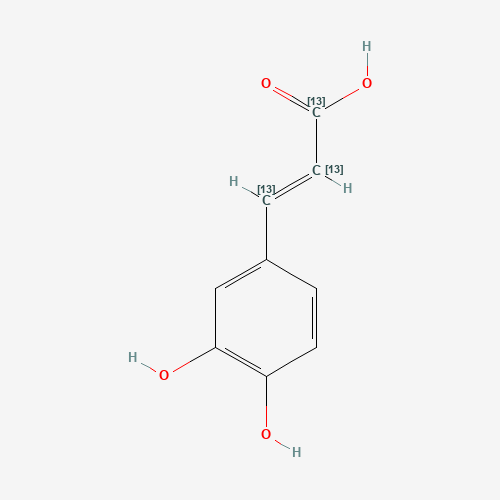 1185245-82-2 Caffeic Acid-13C3 chemical structure