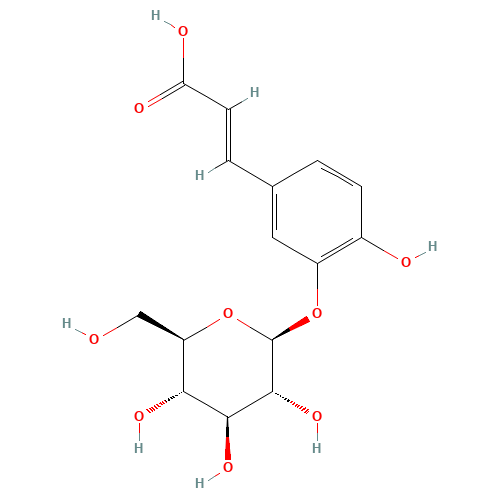 24959-81-7 Caffeic Acid 3-b-D-Glucoside chemical structure