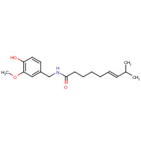 7553-53-9 Capsaicin chemical structure