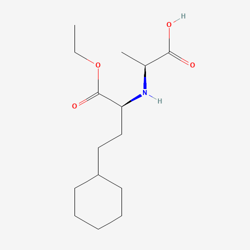 460720-14-3 (aS)-Cyclohexanebutanoic Acid a-[[(1S)-1-Carboxyethyl]amino]cyclohexanebutanoic Acid a-Ethyl Ester chemical structure