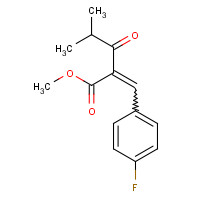 122549-26-2 (E/Z)-4-Carboxymethyl-5-(4-fluorophenyl)-2-methyl-pent-4-en-3-one chemical structure
