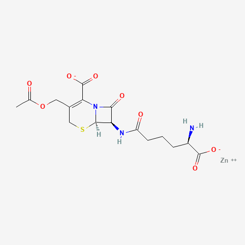 59143-60-1 Cephalosporin C Zinc Salt chemical structure
