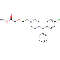 83881-46-3 Cetirizine Methyl Ester chemical structure