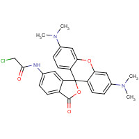 159435-08-2 6-Chloroacetamidotetramethyl Rhodamine chemical structure